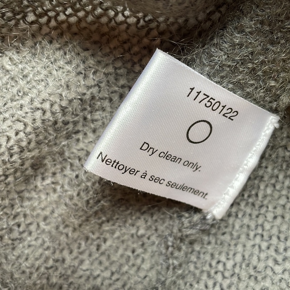CLUB MONACO Gray Mohair Sweater - Picture 5 of 5